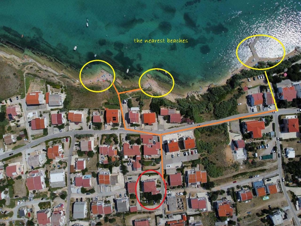 Apartments Anastazija Pag Town Exteriér fotografie